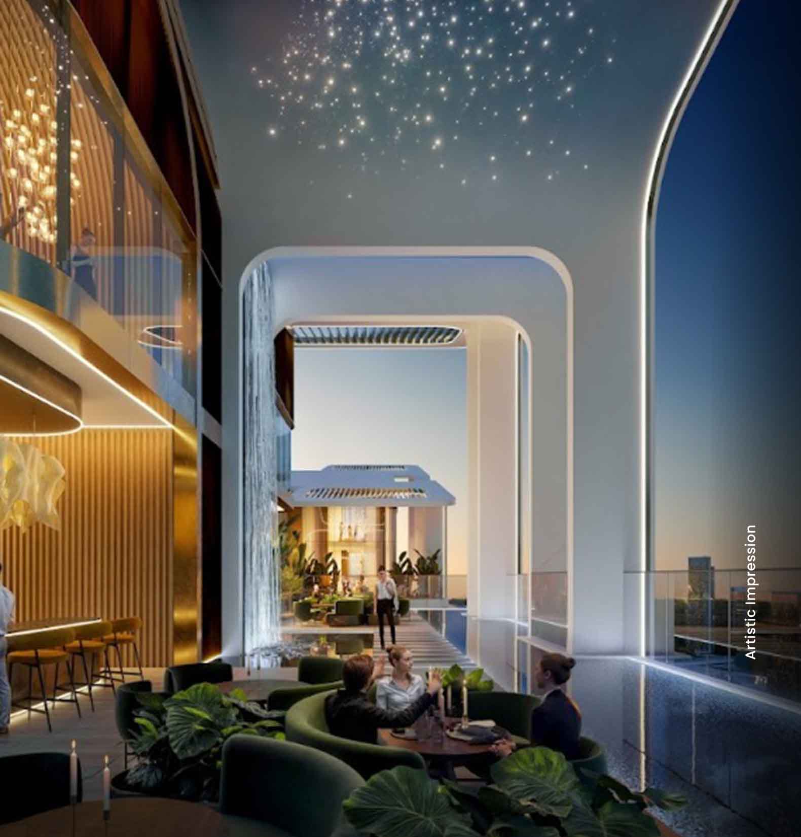 Wellness 67 sky lounge and dining