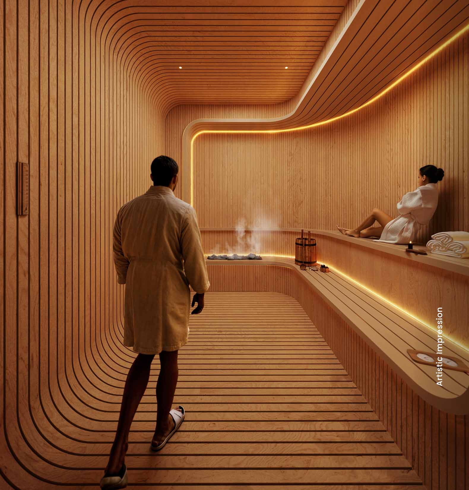 The Club amenities at Wellness 67